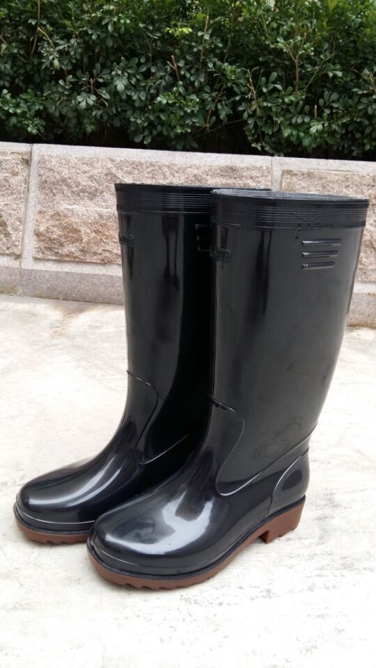 劳保雨靴男高筒 防水防滑耐磨工矿雨鞋 高统水鞋套胶鞋