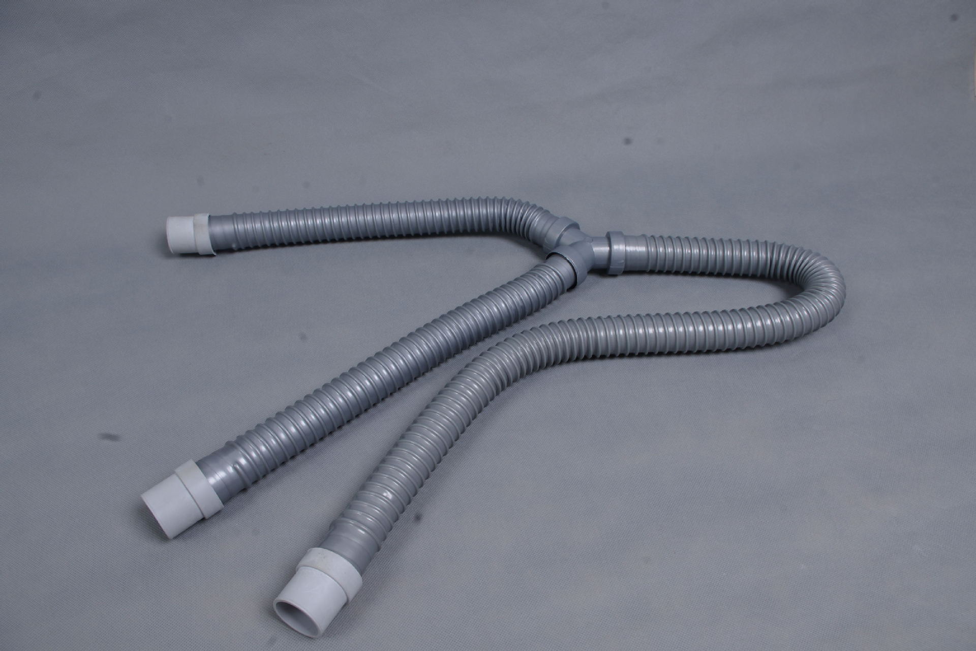 特价直销大理石双盆下水y型三桶下水管 优质双盆加长pvc软管管件