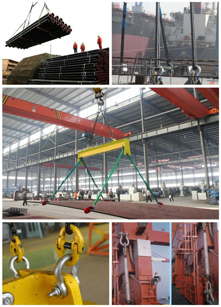 美式不锈合金钢卸扣 钢丝绳索具紧扣件 巨力高强度u型卸扣定.