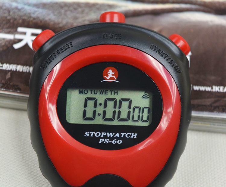 追日ps60秒表单道运动秒表计时器电子秒表裁判跑步健身田径秒表