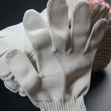 双王尼龙耐磨防滑工地劳保手套12双/扎600g尼龙涤纶作业劳保手套