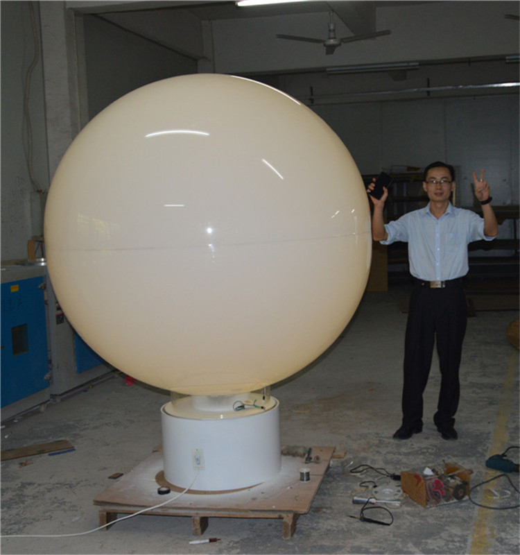 6米启动球 户外广告球定制 亚克力楼顶指示灯