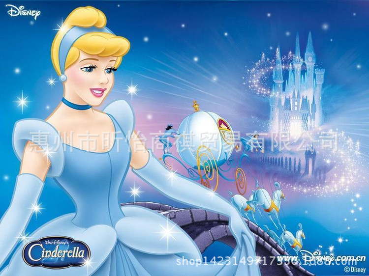 外贸欧美夏季童装仙蒂灰姑娘cinderella公主裙连衣表