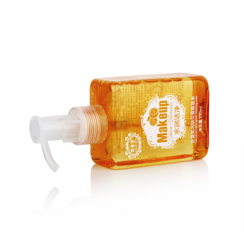 研春堂花香花瓣卸妆水 深层清洁卸妆油150ml 无刺激卸妆液 批发