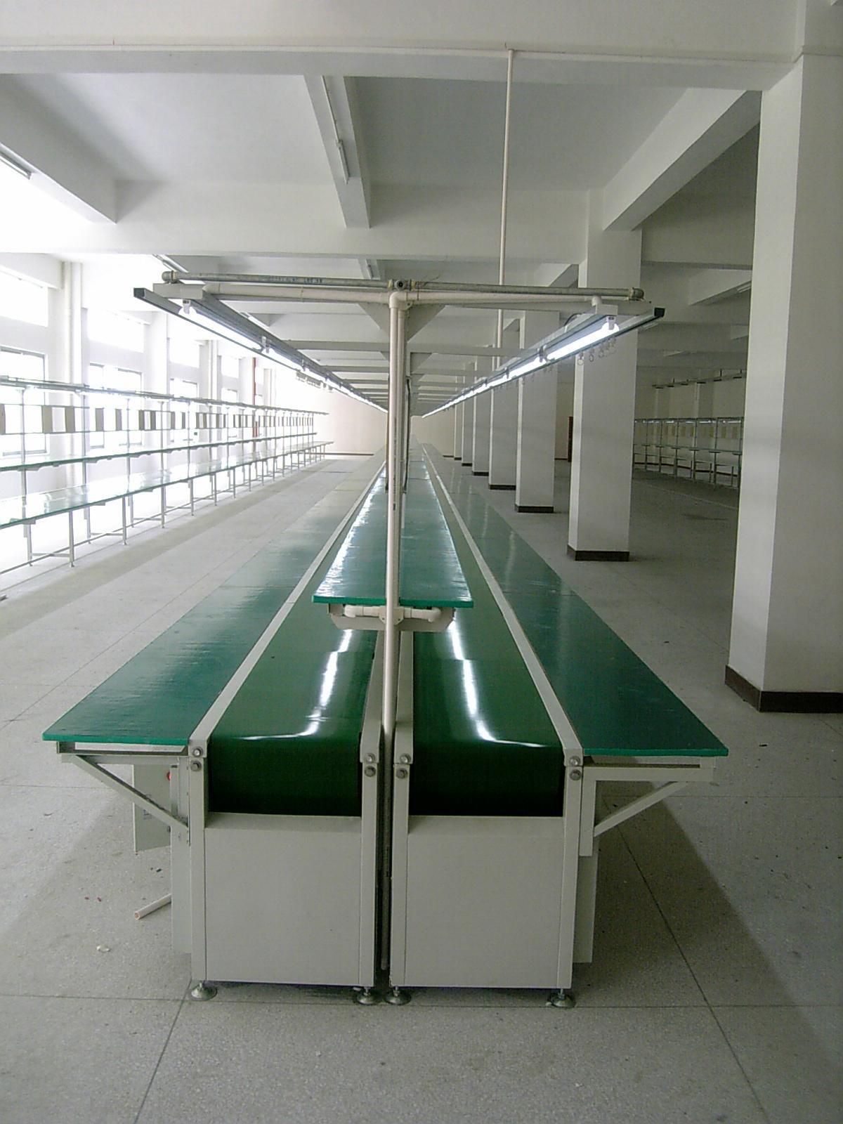 皮带流水线_厂家供应 自动双皮带装配流水线 微型流水线 双层皮带装配