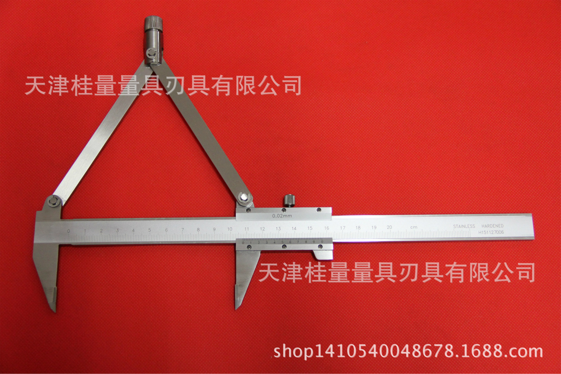 游标卡尺_高精度合金划线游标卡尺天津桂量牌