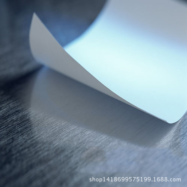 厂家批发250g-450g白色玻璃卡纸 奢侈品包装专用