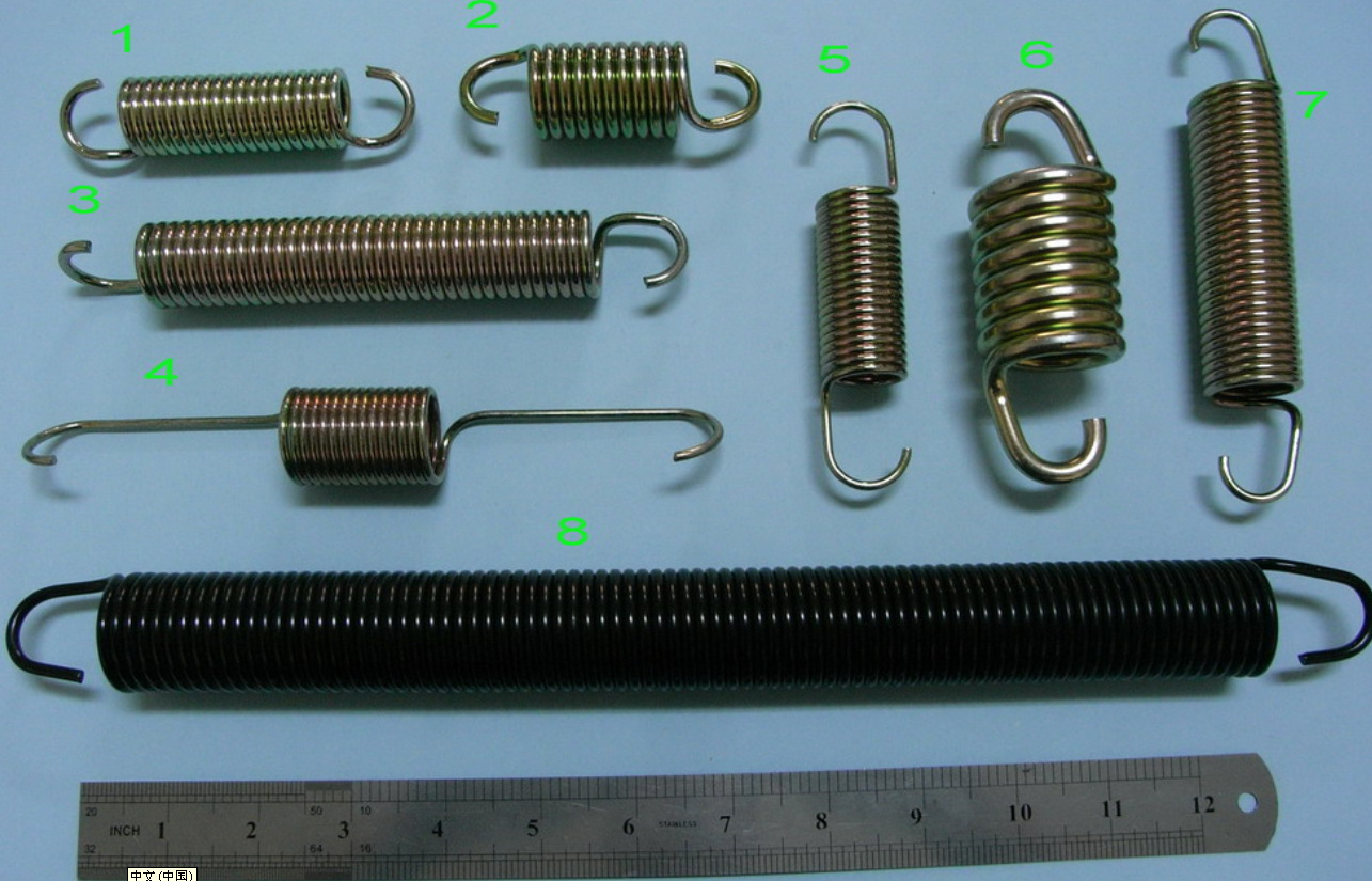 定做弹簧 拉伸弹簧 君昊五金制品