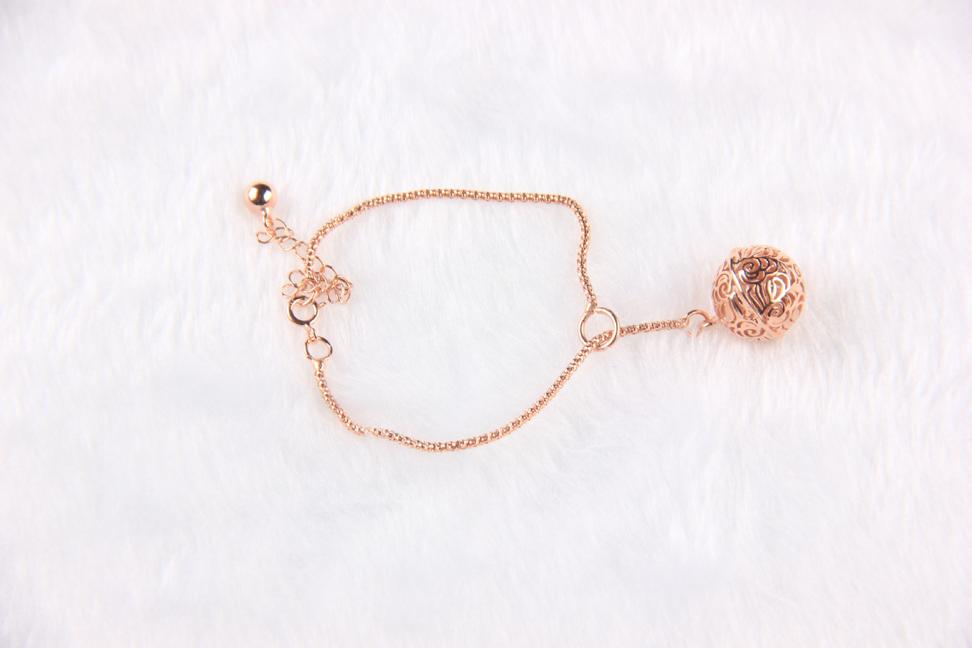 s925纯银 花千骨赵丽颖同款宫铃 纯银铃铛手链 宫铃手饰.