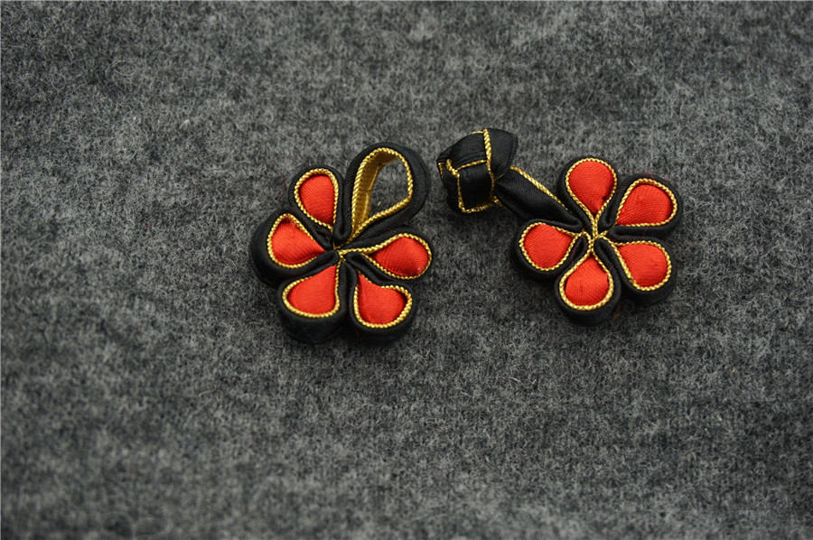 **手工花朵**盘扣 中国风复古纽扣