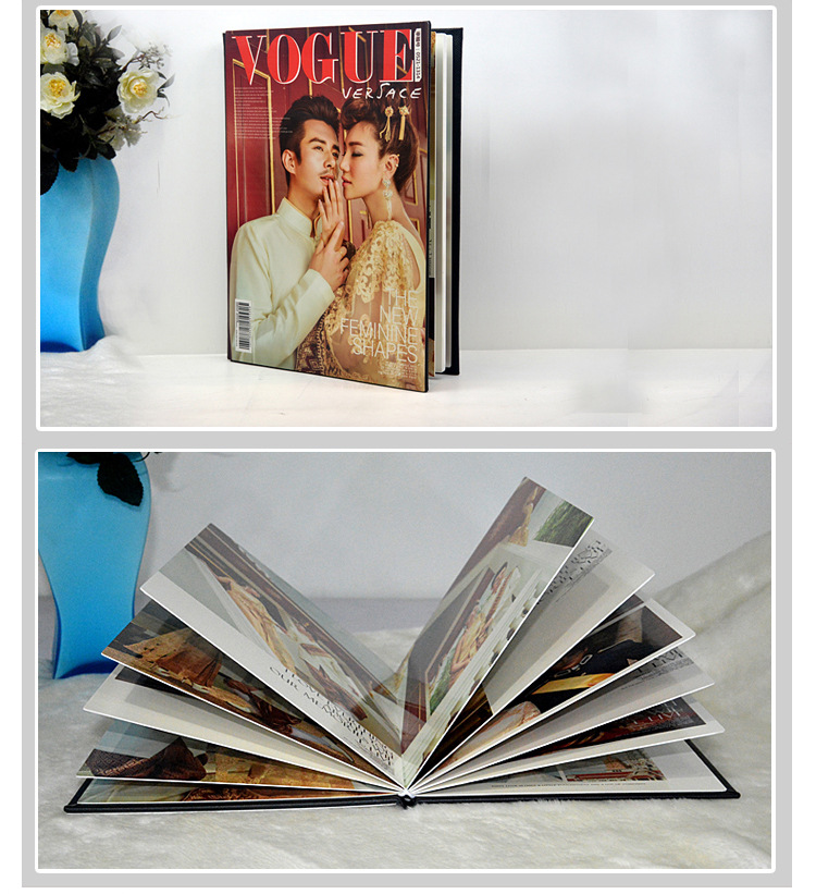 相册制作厂家 铂金相册婚纱创意相册diy 18寸影楼相册封面杂志册
