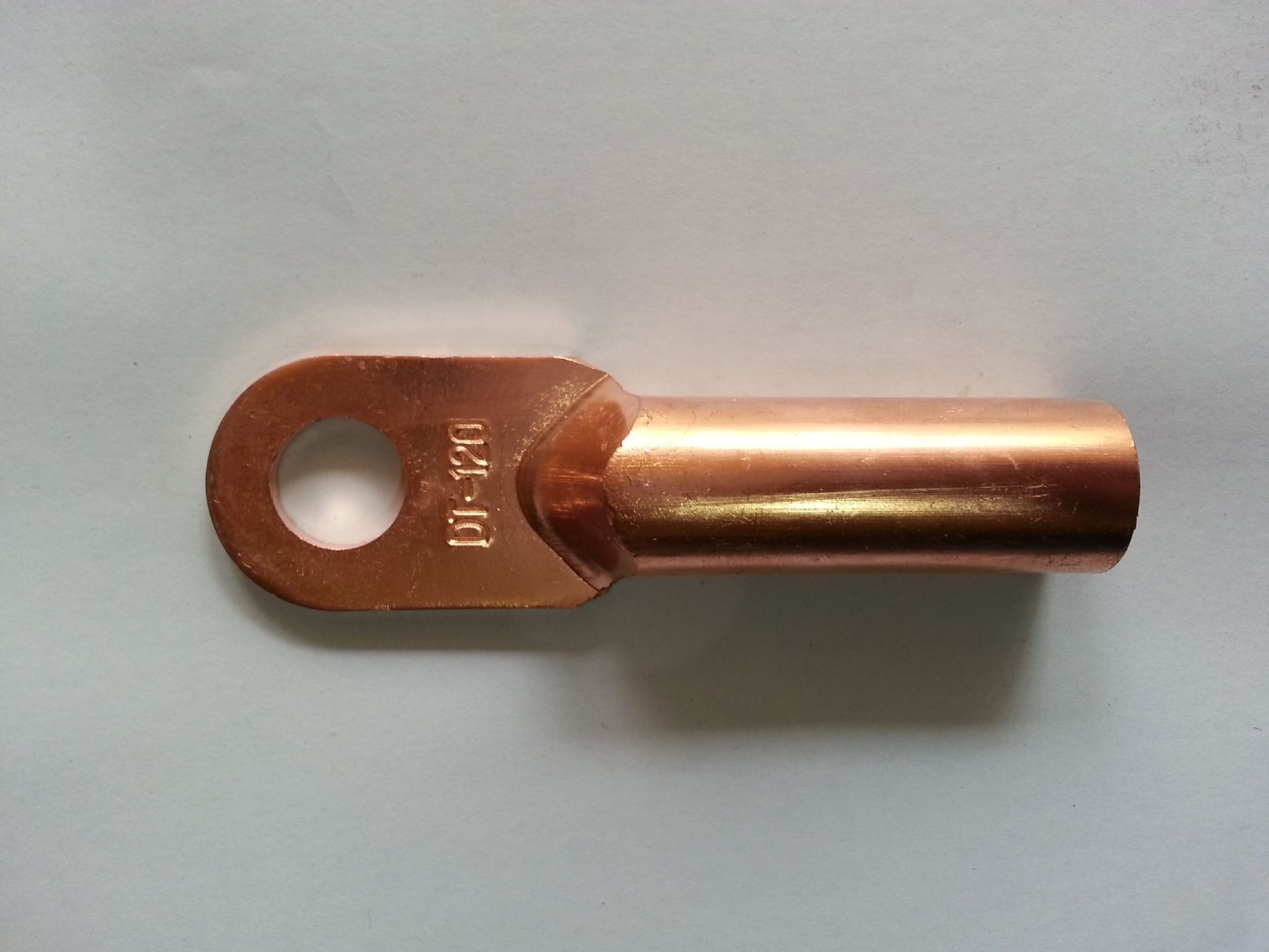 厂家直销铜接线端子dt系列电缆接线头铜鼻子dt120mm2一包10只