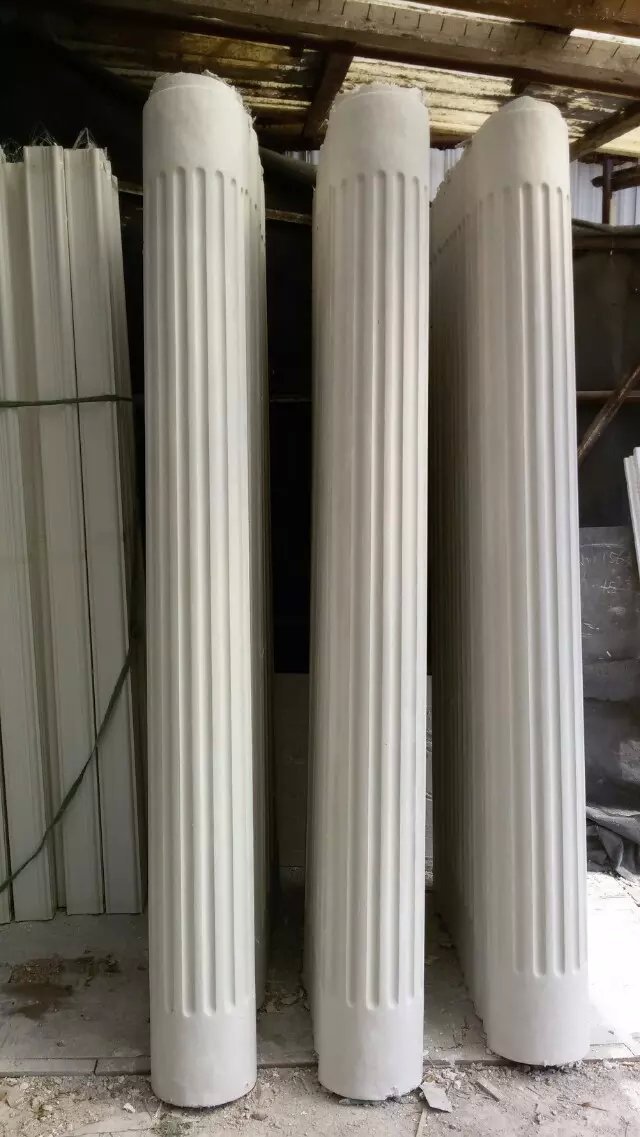 厂家直销批发罗马柱 石膏线 石膏文化石 背景墙