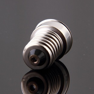 e14铝镀镍焊锡灯头 蜡烛灯专用灯头 e14灯头