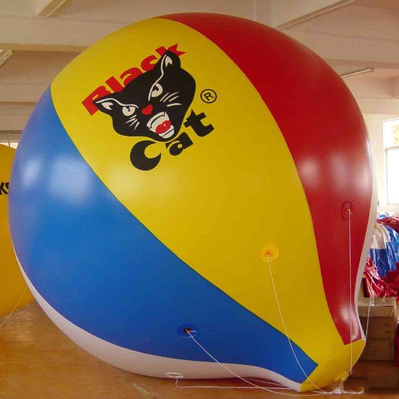 广告气球 pvc充气氢气球空飘氦气led发光气球定制广告气球彩色