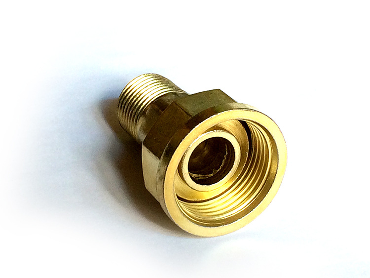 燃气表接头镀铜 铁质优质接头 煤气表接头专业生产自销自家产八角