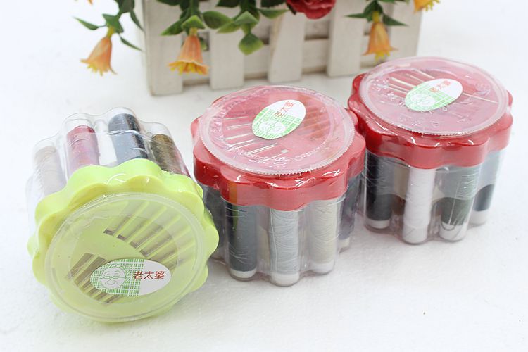 义乌厂家低价直销老太婆针线盒 送奶奶佳品针线盒特惠批发