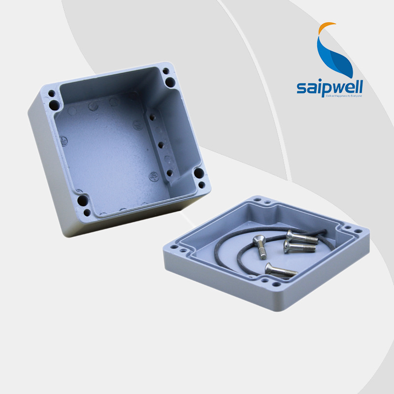 厂家直销120*120*82铸铝防水接线盒 防爆接线盒 遂道电源过线盒