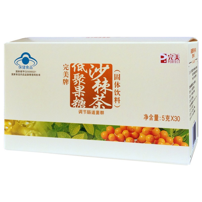 00≥999999999元完美牌低聚果糖沙棘茶(固体饮料) 5g/袋*30袋1在找茶