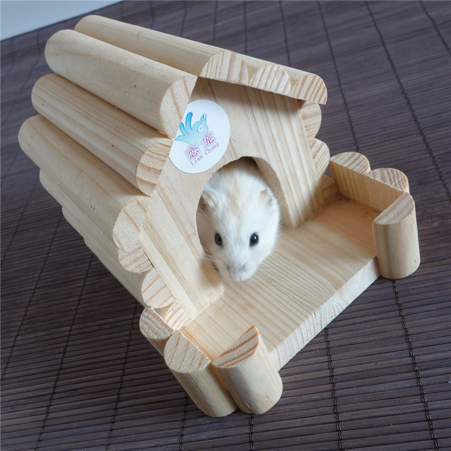 仓鼠院落小木屋 木屋玩具