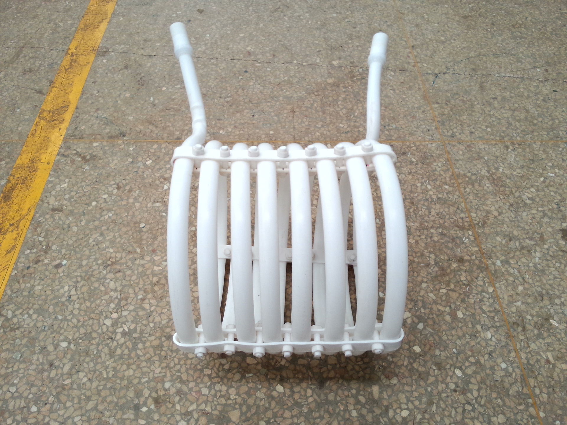 供应四氟盘管冷凝器 衬四氟盘管 四氟盘管 盘管换热器