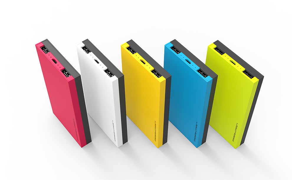 贝赫曼摩登系列h2聚合物移动电源10000毫安充电宝厂家直销