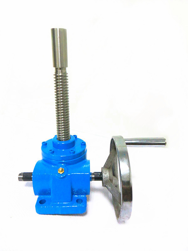 厂家直销手动蜗轮蜗杆升降机 手摇式减速升降机2.5吨