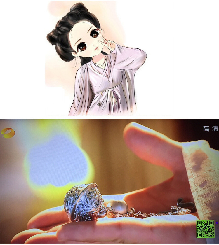 电视剧同款cos宫铃铃铛手链 服饰挂链 可爱时尚脚链义乌饰品批发