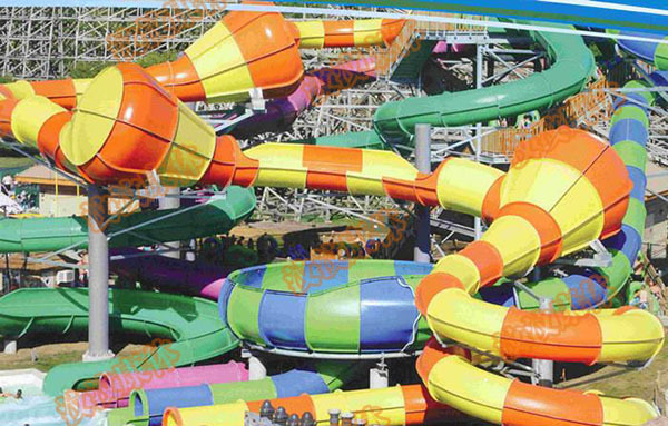 固原大型水上玻璃钢滑梯水上乐园大型玻璃钢滑梯玻璃钢水上滑梯