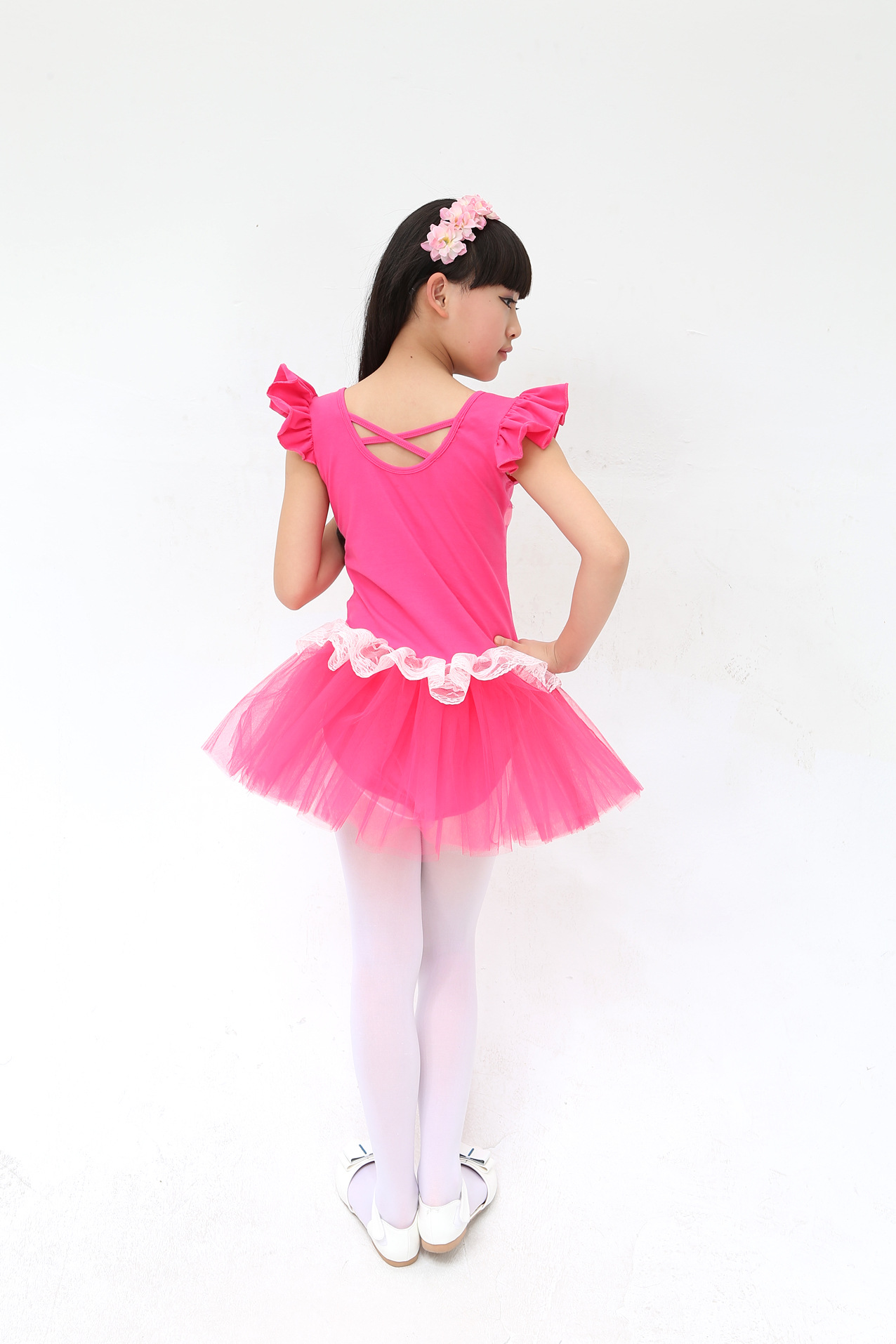 儿童舞蹈服芭蕾舞裙女童舞蹈裙 幼儿舞蹈演