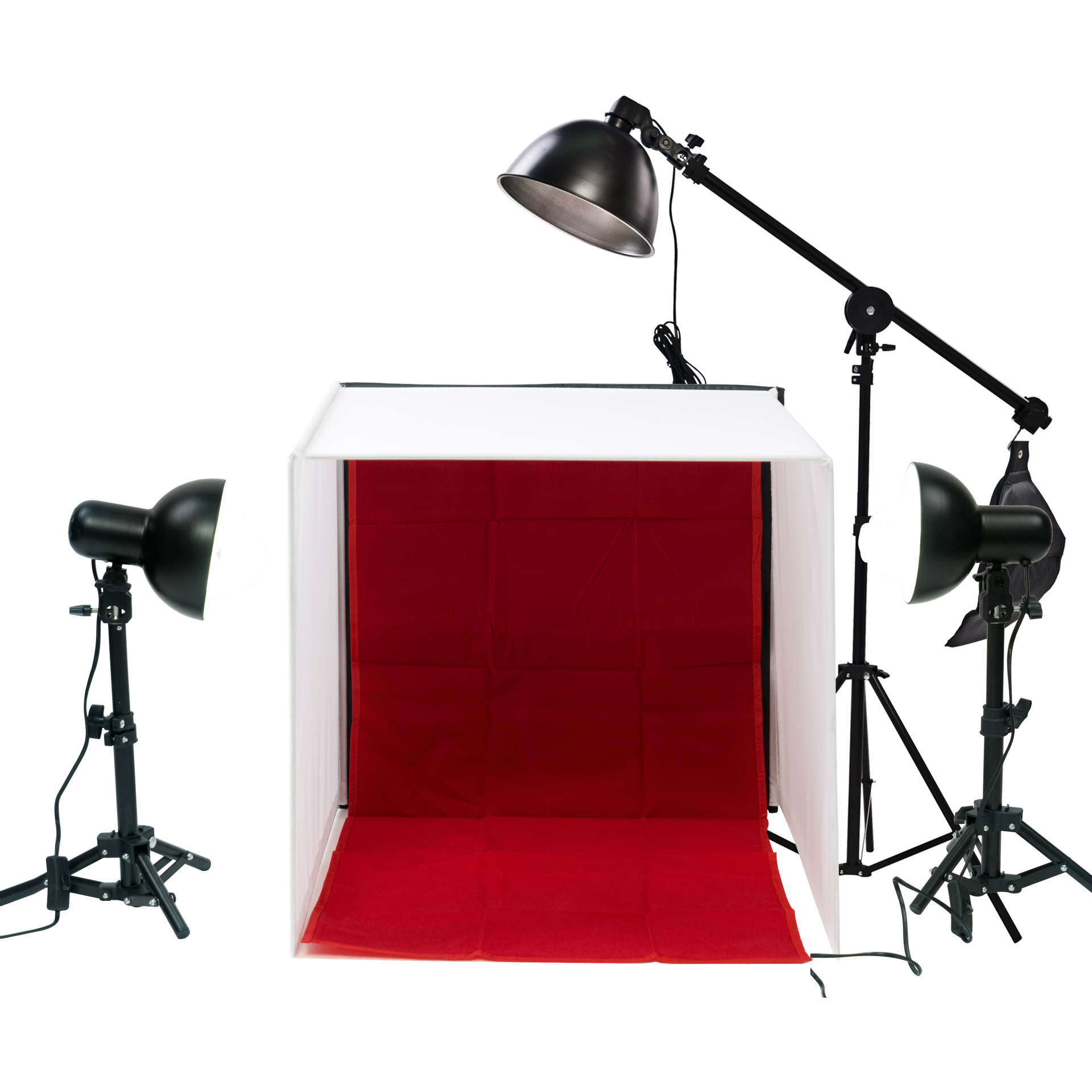 摄影器材50cm便携式方形柔光摄影棚