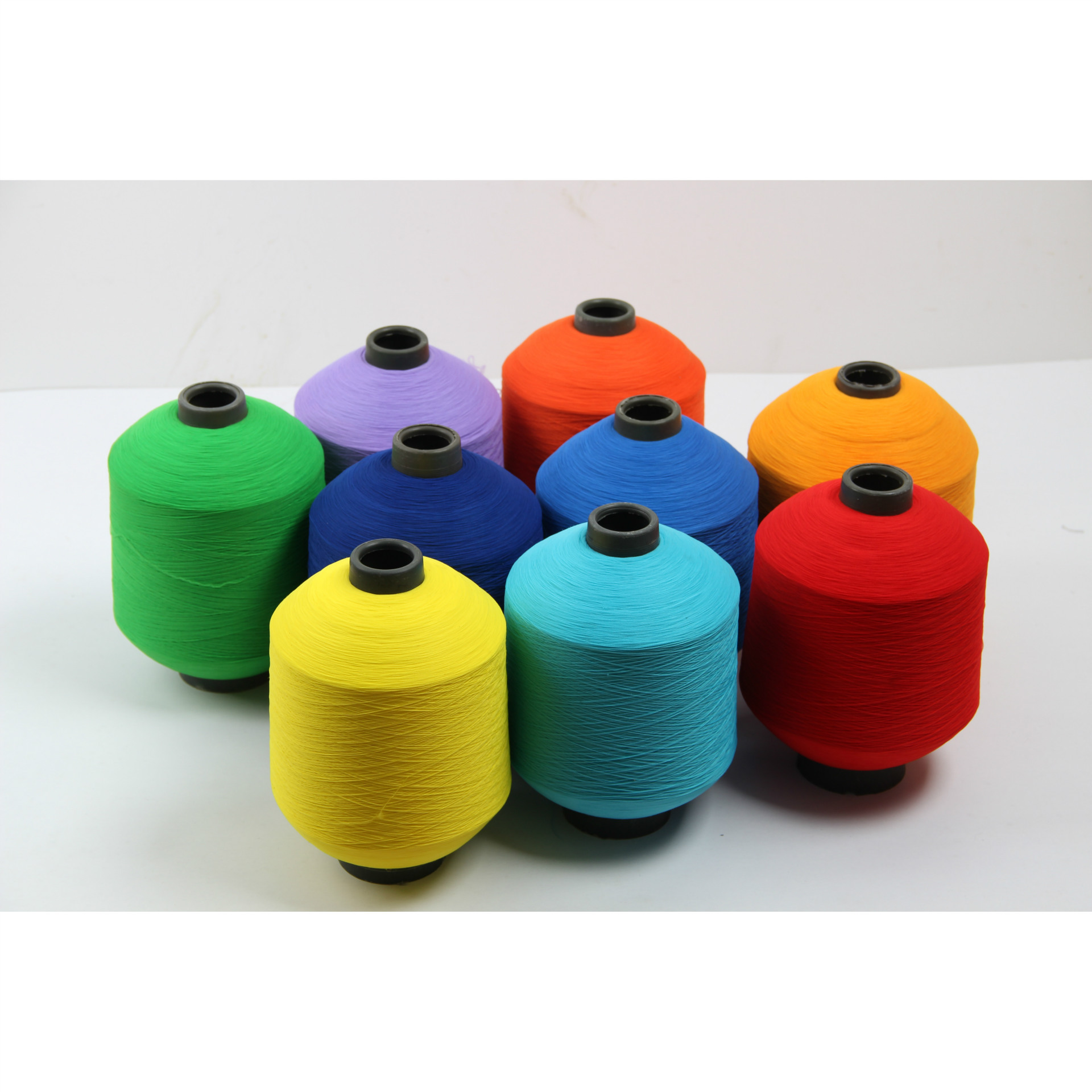 厂家直销 长年供应150d有色高弹涤纶丝量大来电价格可谈