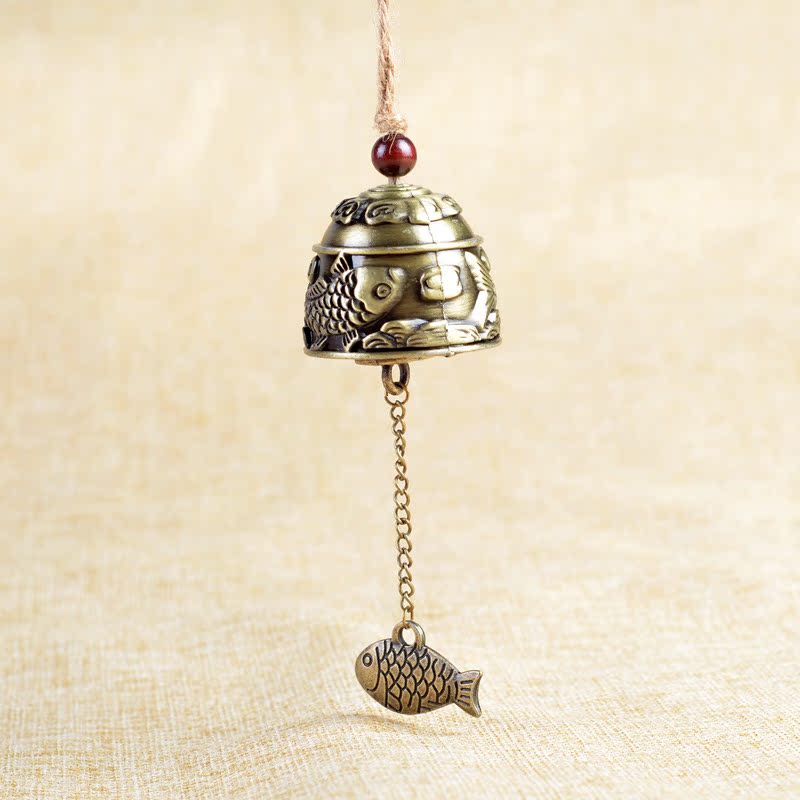铜铃铛 民族风小风铃挂饰 门饰 金属车上挂饰品 云南旅游纪念品