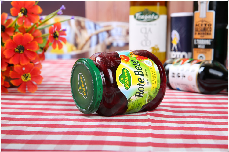 【元果食品】德国冠利 红菜头片 330g 沙拉主料