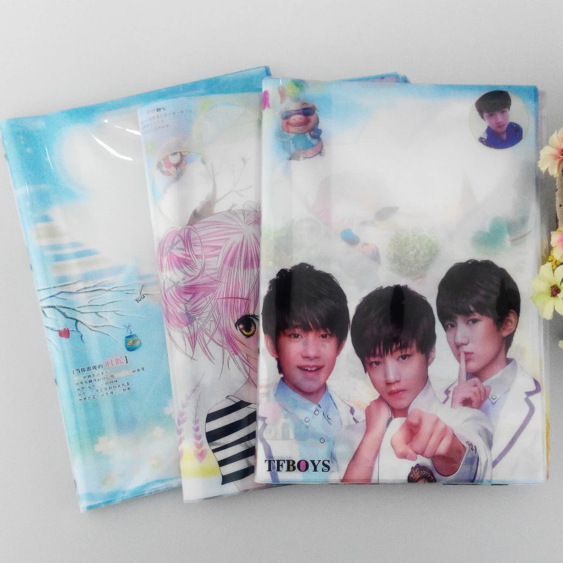 新款 书套学生环保包书皮透明塑料书套 吉