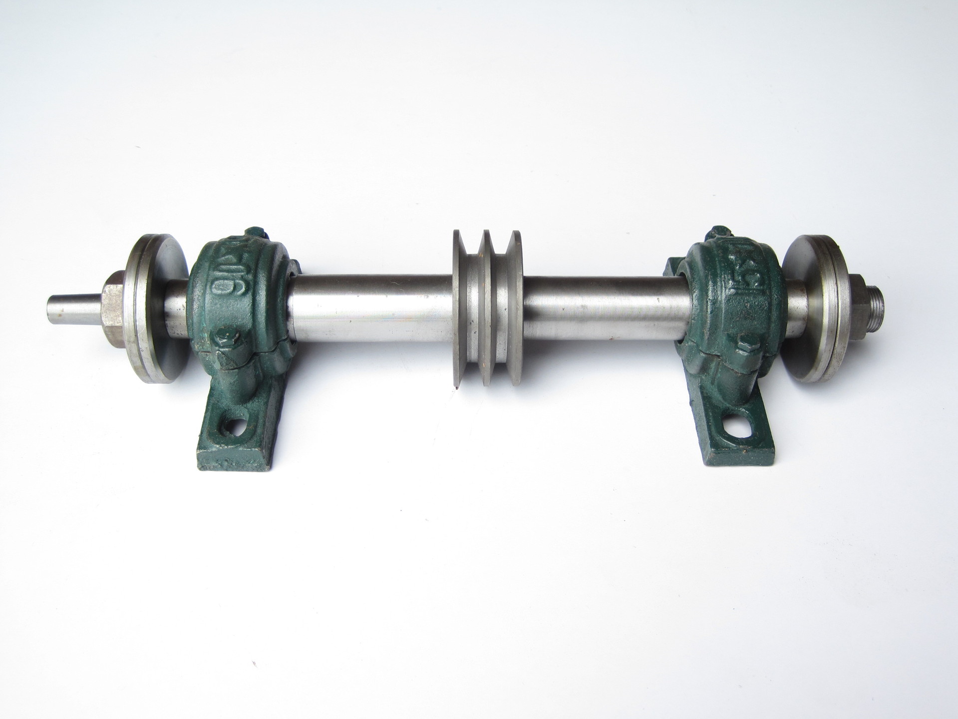 直销单锯轴 木工推台锯简易主轴 单锯圆锯片轴 钻锯两用轴 钻孔轴