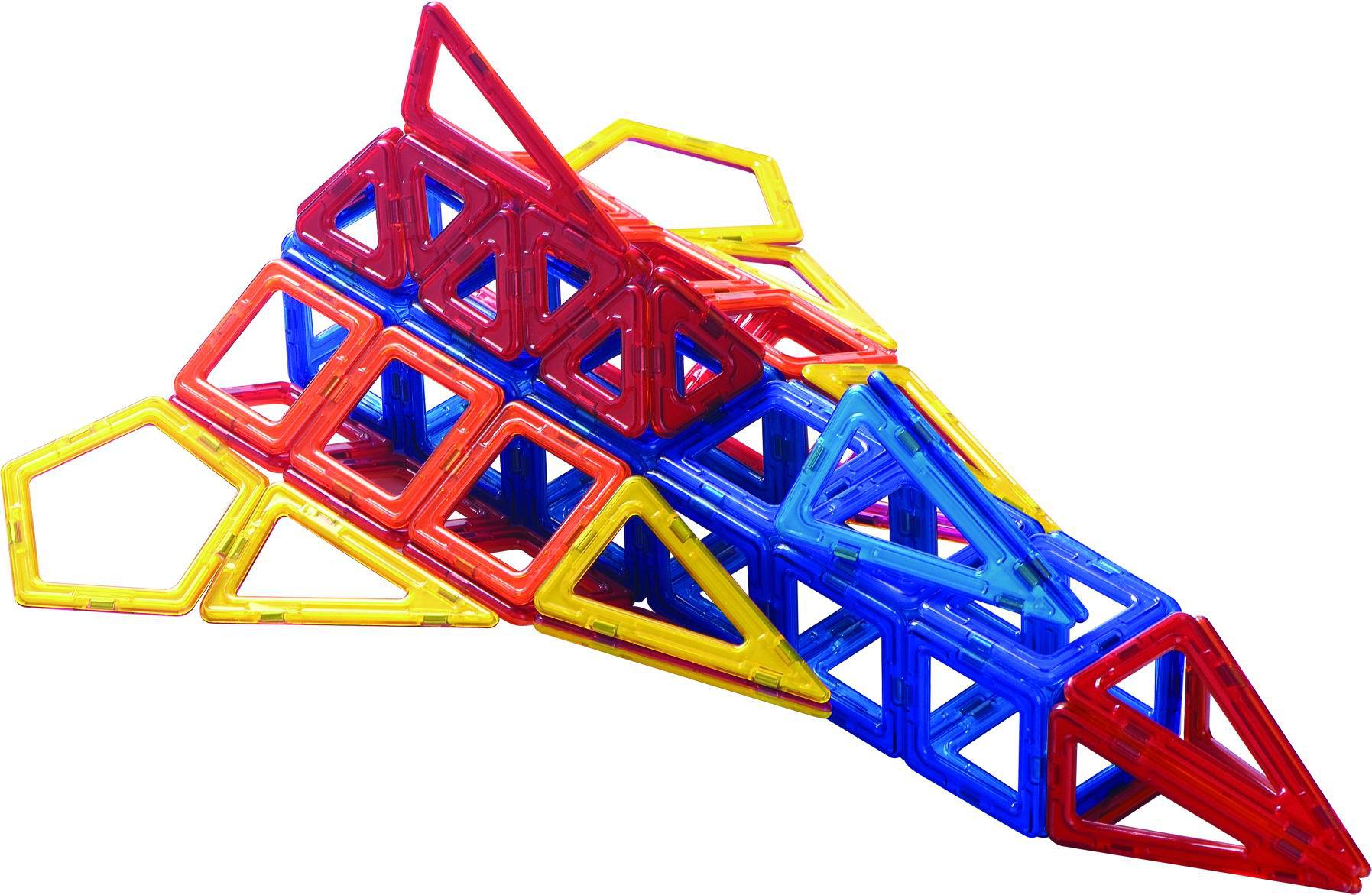 厂家直销 百变积木儿童磁力片 益智玩具长方形 两个正方形