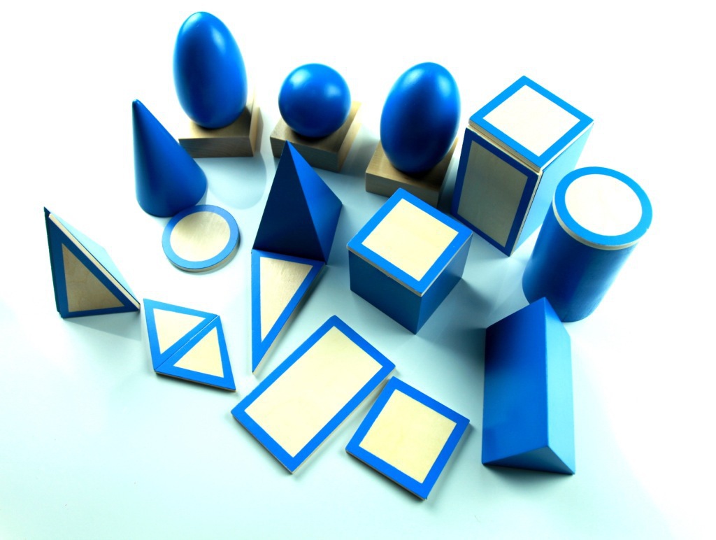 厂家直销 蒙特梭利儿童早教益智玩具 无味几何立体组实木拼装积木