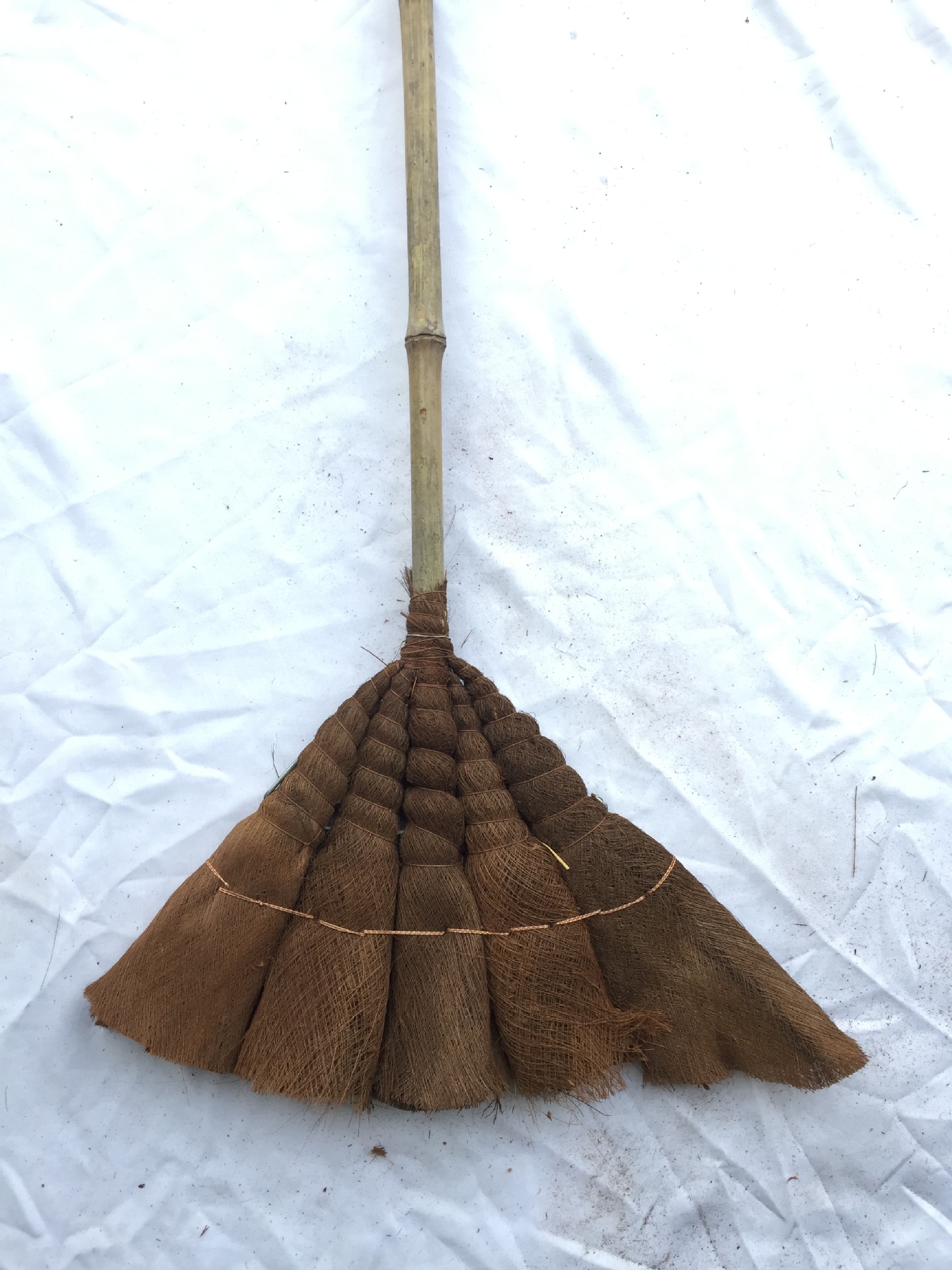 竹杆子五指棕扫把 邱隘拖把厂厂家直销