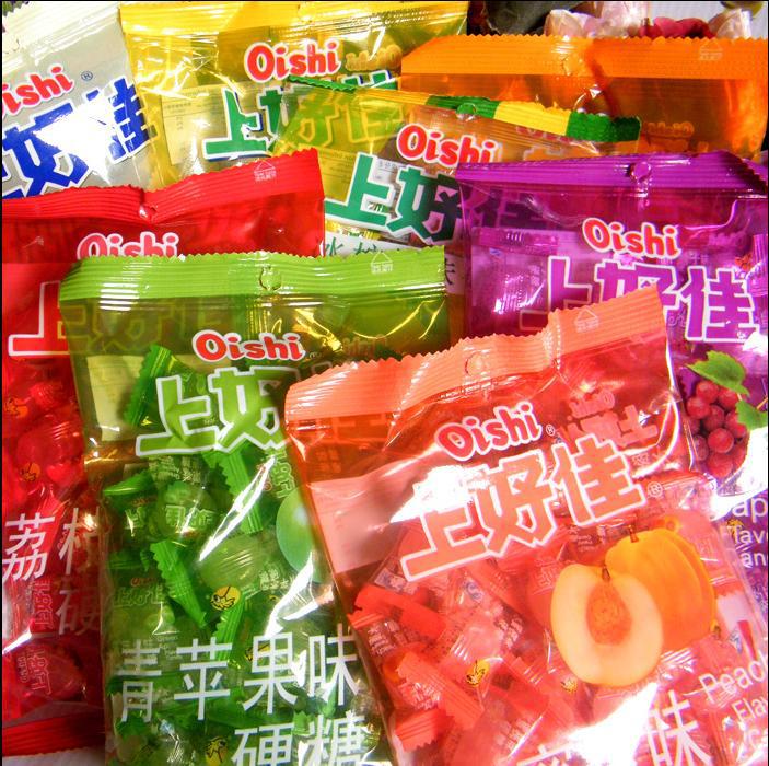 正品糖果袋装喜糖婚庆糖果上好佳120g水果硬糖批发120