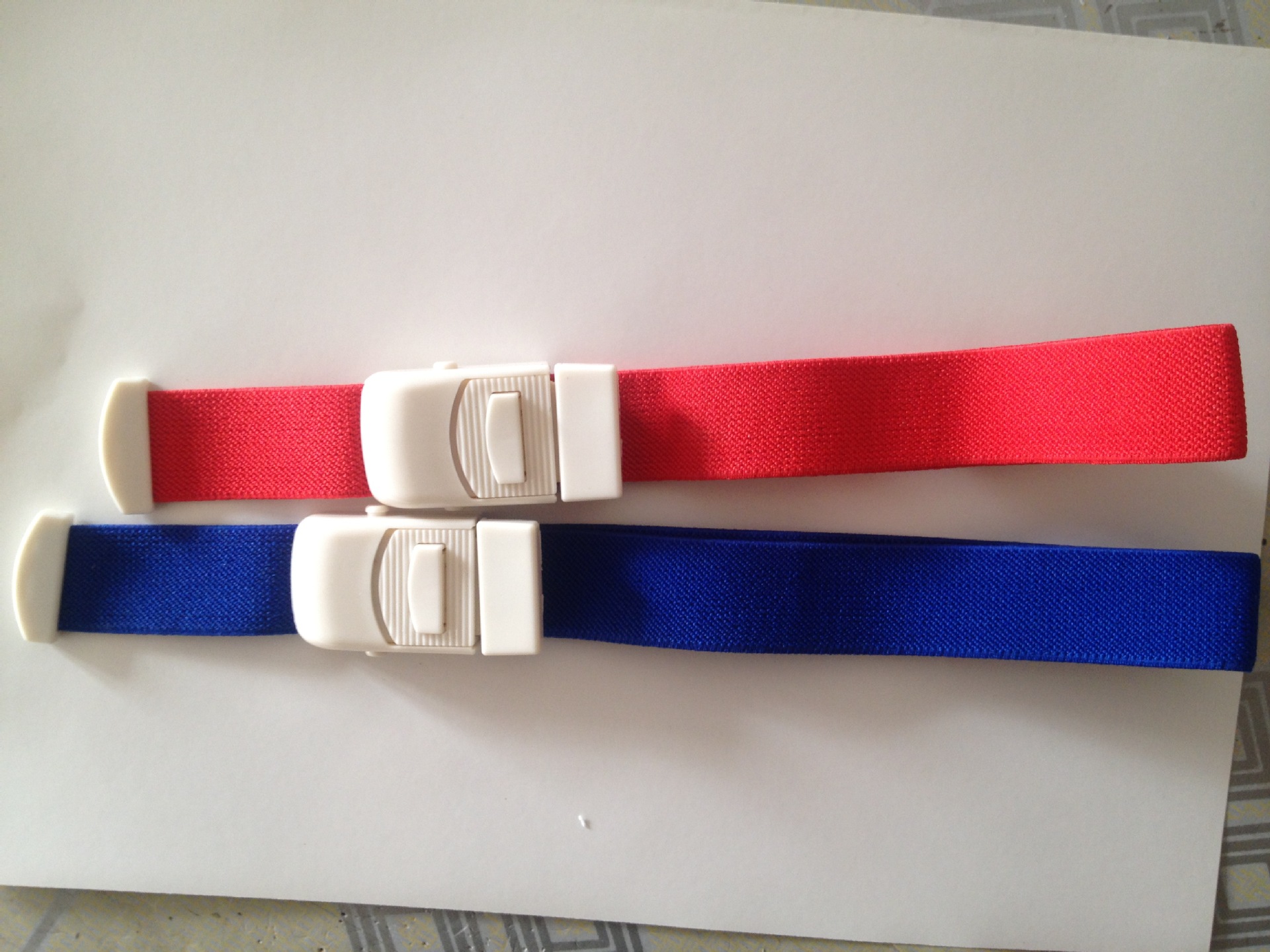 厂家直销批发卡扣止血带,外贸定牌压脉带,低弹丝松紧带