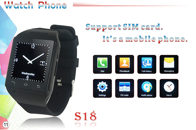 手表手机_蓝牙智能手表手机智能穿戴式插卡安