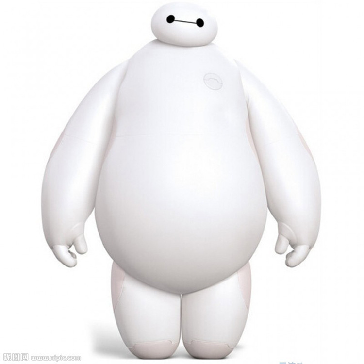 玩具打印模型超级暖男大白公仔提供3d打印特色服务