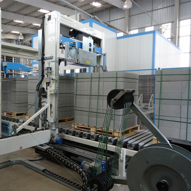 全自动无人化大拉力竖向穿剑式托盘打包机 打带机 捆扎机