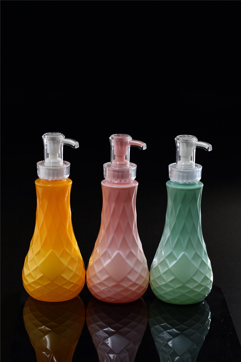 厂家供应圆柱形塑料瓶 洗发水瓶沐浴露瓶 质量保证