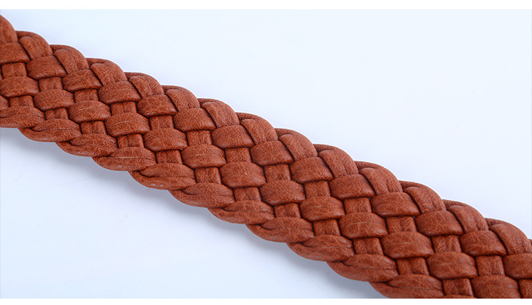 新款扁形编织抽条 pu皮革抽条扁皮绳 鞋包配饰编织扁型多色抽条