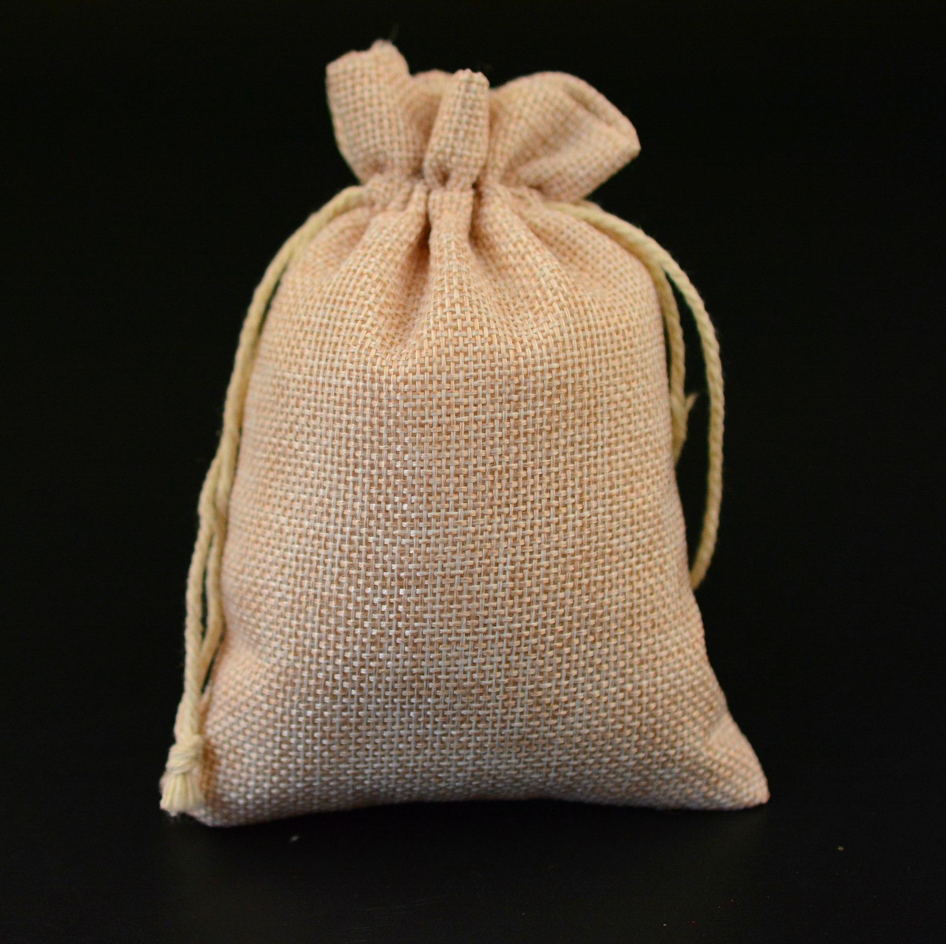 10*14cm新款麻布束口袋 礼品麻袋 拉绳袋批发 麻袋 首饰布袋子