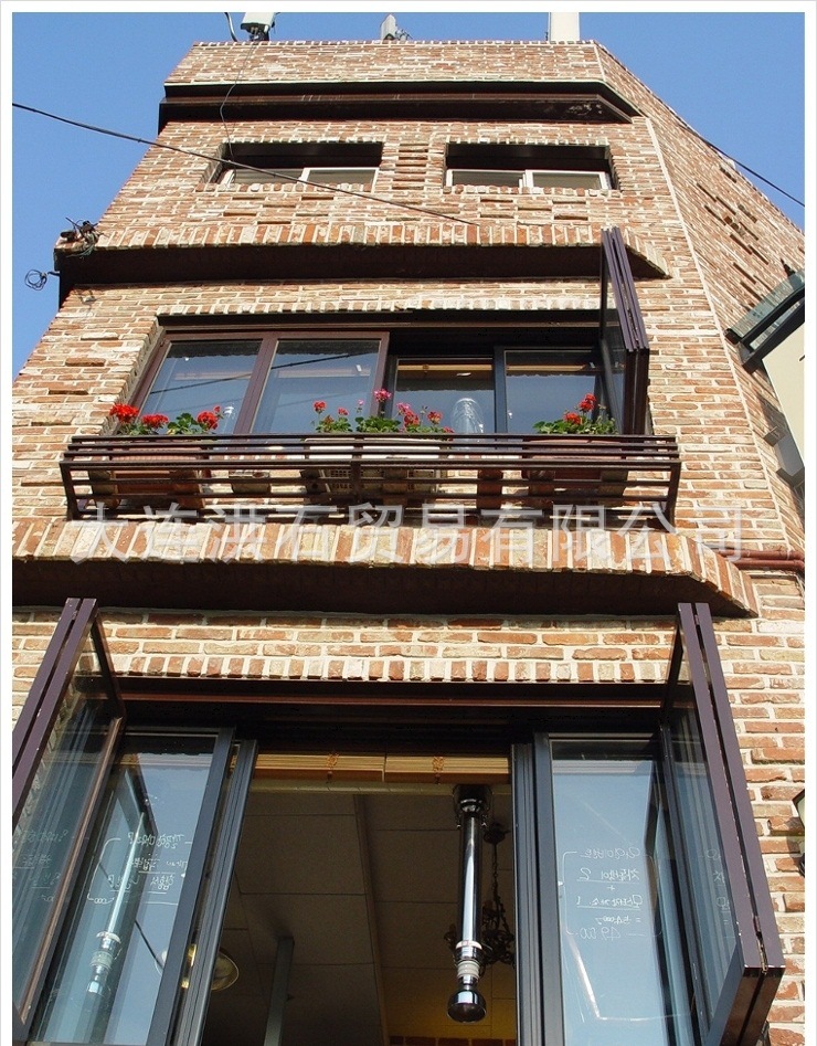 百年精品旧红砖 别墅外墙瓷砖 楼外墙砖 仿古砖 旧红瓷砖砖头批发