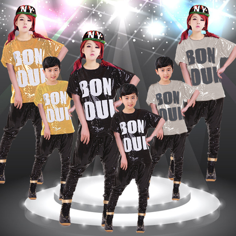 2015秋冬新款爵士舞服装女嘻哈街舞裤女夜店ds演出欧美街舞领舞服