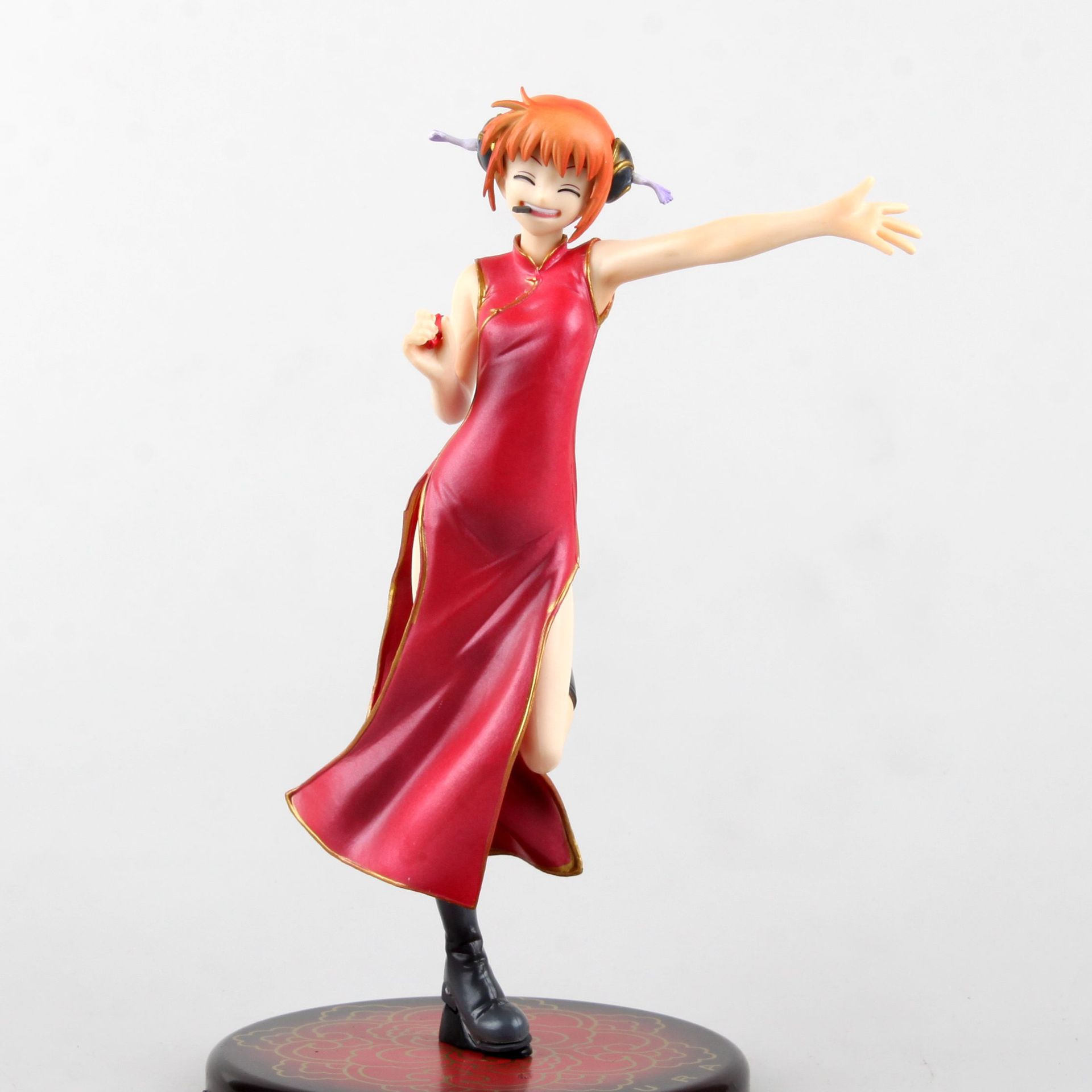 狼族动漫批发 美少女 银魂神乐 撑伞 手办模型摆件